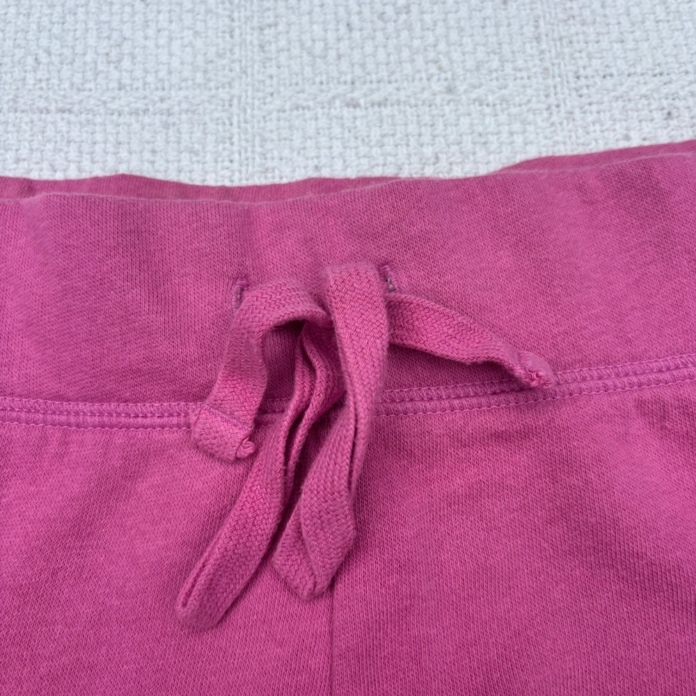 Women's Small VS PINK Pink Nation Low Rise Booty Sweat Shorts Y2K Style - Picture 3 of 7